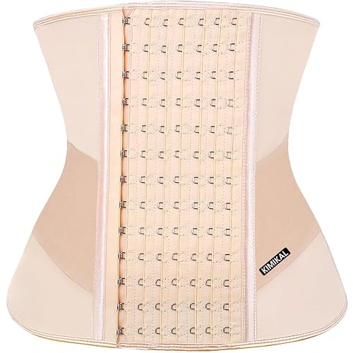 KIMIKAL Women Waist Trainer Corset Belt: Under Clothes Sport Tummy Control Long Torso Shapewear - Image 1