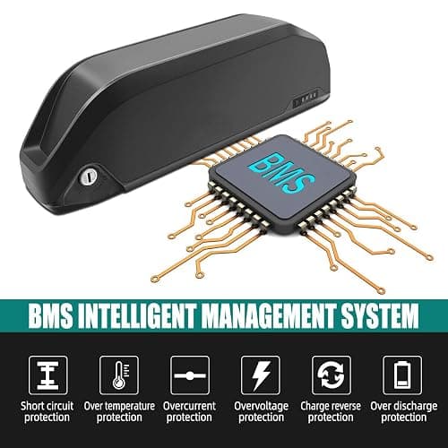 POLLY Model Ebike Battery 48v 13AH with Charger, USB Port, Lithium Electric Bike Battery for 1000W 750W 500W 250W Motor (Bafang, AW, most ebike conversion kit) thumbnail 5