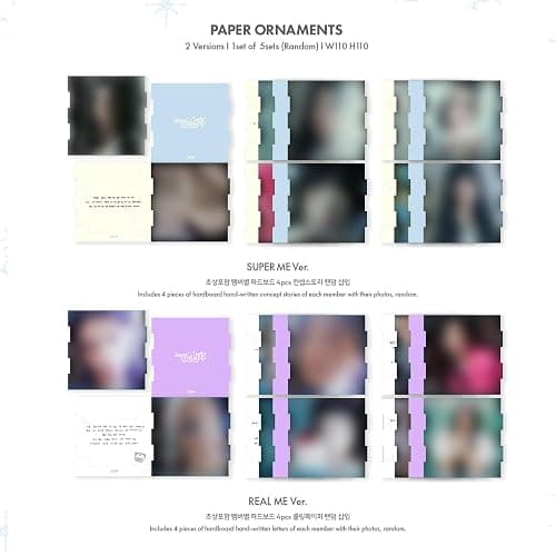 ILLIT - 1st Mini Album [SUPER REAL ME] (SUPER ME ver.) Photobook R + Photocard + Illit Logo Sticker + Album Logo Sticker + Sticker + Paper Magnet + Paper Ornaments + Poster With Lyrics thumbnail 6