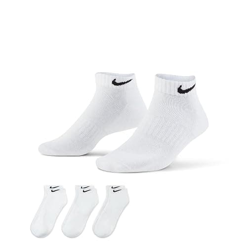 Nike Unisex Adult Everyday Cushioned Training Low Socks (3-Pack) | Mens and Womens - Image 1