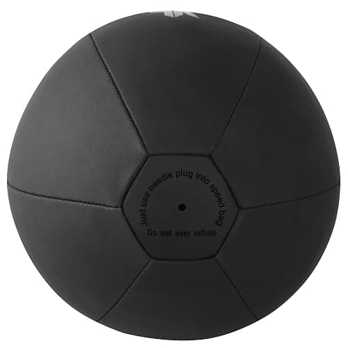 FISTRAGE Speed Bag Boxing Ball Leather MMA Muay Thai Training Punching Dodge Striking Kit with Free Hanging Swivel Workout Speedball Kicking Platform Equipment thumbnail 6