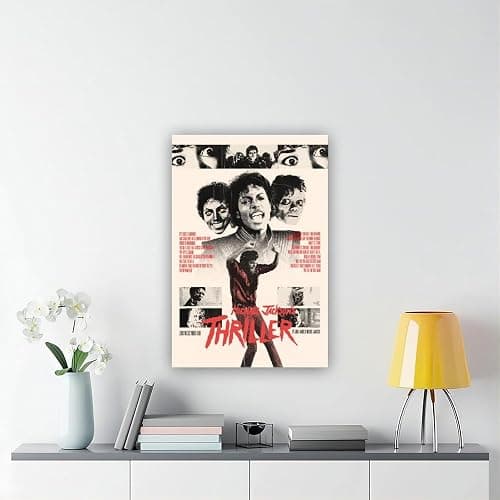 ZCXH Michael Jackson Classic Singers (1) Canvas Poster Wall Art Print Picture Paintings Unframe-style12x18inch(30x45cm) thumbnail 6