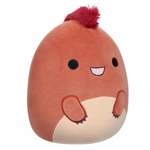 Squishmallows Original 8in Kelly The Red Velociraptor – Official Jazwares Plush (Little) thumbnail 3