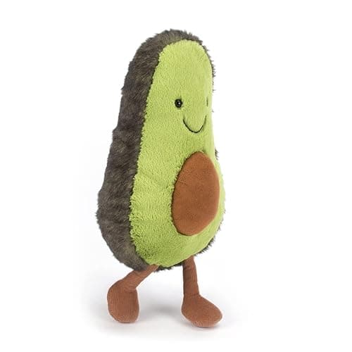 Jellycat Amuseables Avocado Stuffed Toy, Medium 12 inches - Vegetable Plush - Fun Gift Idea thumbnail 3