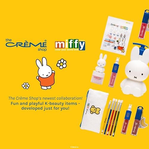 The Crème Shop Miffy On-The-Go Compact Mirror, Dual-Sided HD Durable Mirror, 2X Magnification, Portable & Lightweight, Limited Edition, Cute Miffy Design thumbnail 6