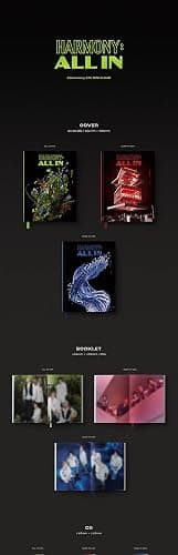P1Harmony HARMONY : ALL IN 6th Mini Album Contents+Photocard+Tracking Sealed (FLOW IN Version) thumbnail 3