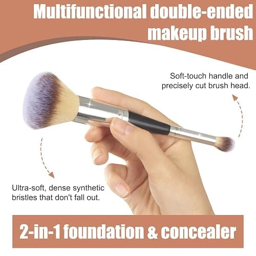 Joyeee 12 Colors Contour Makeup Palette, Highlighter Concealer Bronzer Powder with Make up Brush, Long Wearing Blendable Full Coverage Foundation thumbnail 4