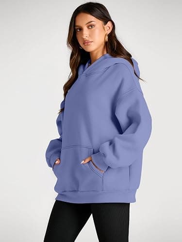 Trendy Queen Womens Oversized Hoodies Fleece Sweatshirts Fall Fashion Pullover Sweaters Winter Clothes thumbnail 3
