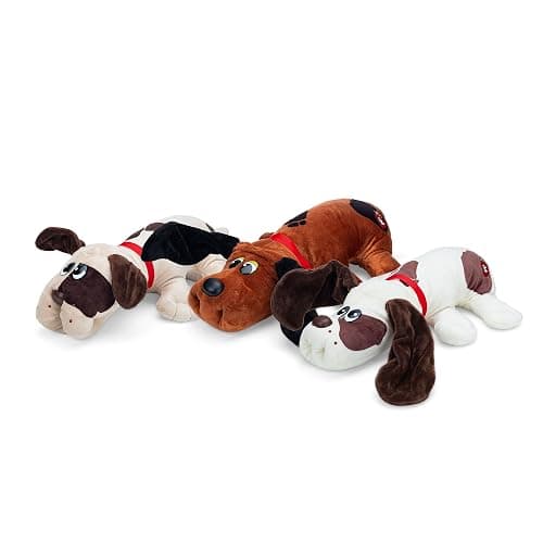 POUND PUPPIES Light Brown with Brown Short Ears Plush Toy thumbnail 9