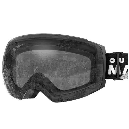 OutdoorMaster Ski Goggles PRO - Frameless, Interchangeable Lens 100% UV400 Protection Snow Goggles for Men & Women - Image 1