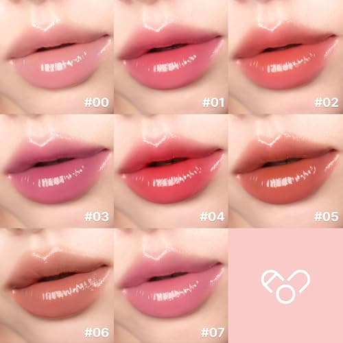 AOU GLOWY TINT BALM Tinted Lip Balm with Natural Gloss Instant Hydration for Chapped Lips 0.12Oz (07 Bubble Balm) thumbnail 6