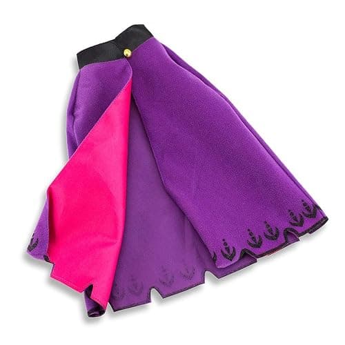 OCT17 Fits Compatible with American Girl 18" Princess Costume 18 Inch Doll Clothes Outfit Set Costume Purple thumbnail 7