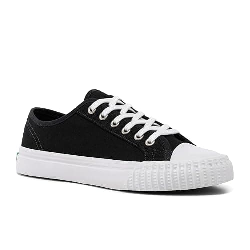 Unisex Center Low Top Canvas Sneaker|Black|Vulcanized - Image 1