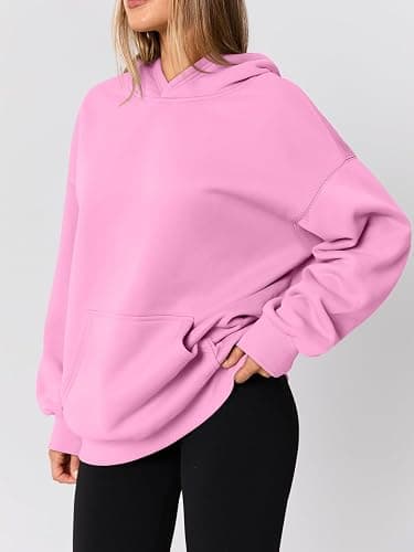 AUTOMET Womens Oversized Hoodies Fleece Trendy Sweatshirts Fall Fashion 2025 Pullover Winter Clothing Outfits thumbnail 3