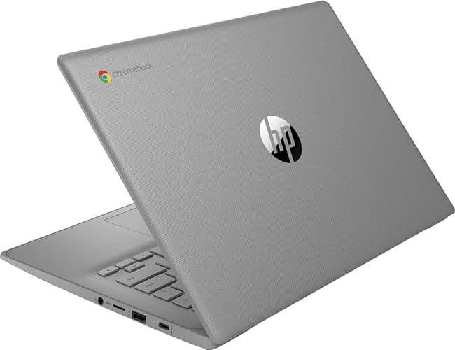 HP 2023 Chromebook Laptop, 14 Inch Display, Intel Celeron N4120 Processor, 4GB RAM, 64GB eMMC, Intel UHD Graphics 600, WiFi, Bluetooth, Chrome OS, Modern Gray thumbnail 4