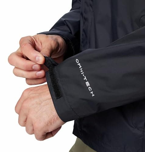 Columbia Men's Watertight II Rain Jacket - Large - Black thumbnail 6