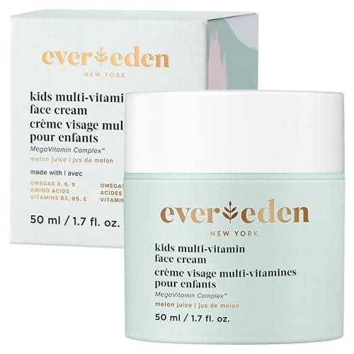 Evereden Kids Face Cream: Melon Juice, 1.7 oz. | Face Lotion | Clean and Non-Toxic Face Moisturizer | Multi-Vitamin Skin Care for Kids - Image 1