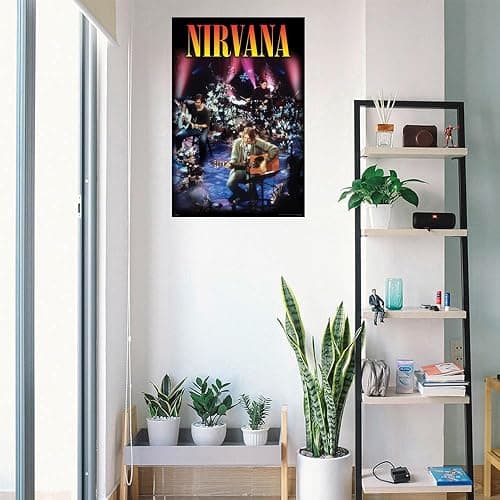 Nirvana - Music Poster (MTV Unplugged - Album Cover) (Size: 24" x 36") thumbnail 4