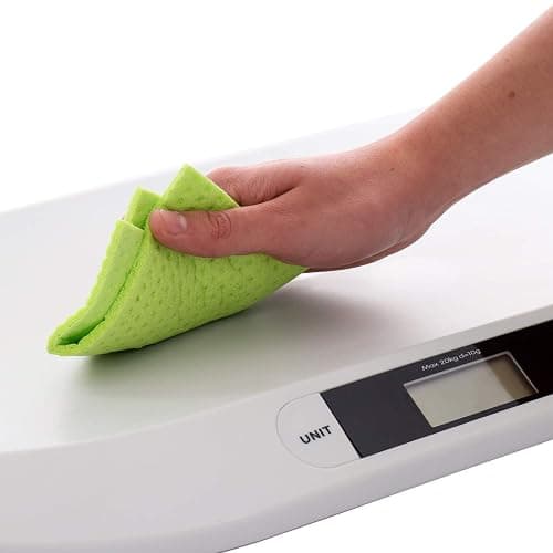 Belko® Digitale Babywaage – Flache Stillwaage bis 20 kg für Babys, Kinder & Tiere – Präzise Säuglingswaage & Tierwaage mit LCD-Display thumbnail 6