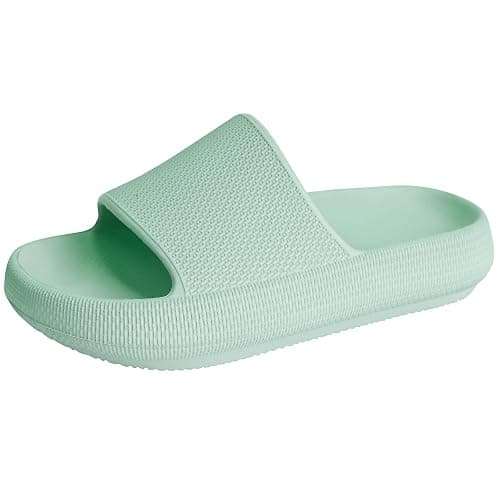 WYSBAOSHU Kids Cloud Slides Girls Boys Slip On Slide Sandals Comfort Non-Slip Thick Sole Slippers Summer Shower Shoes Pool Beach Water Shoes - Image 1
