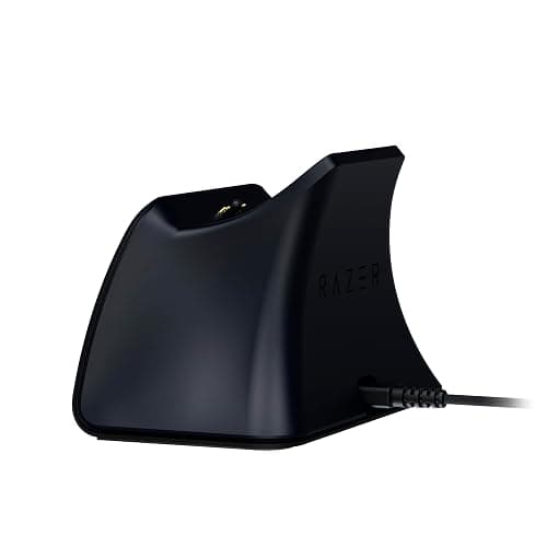 Razer Schnellladestation - Schnellladestation für Wireless-Controller (Schnellladung , Gebogenes Schalen-Design Einhändige Bedienung, Aufladen per USB) Midnight Black thumbnail 10