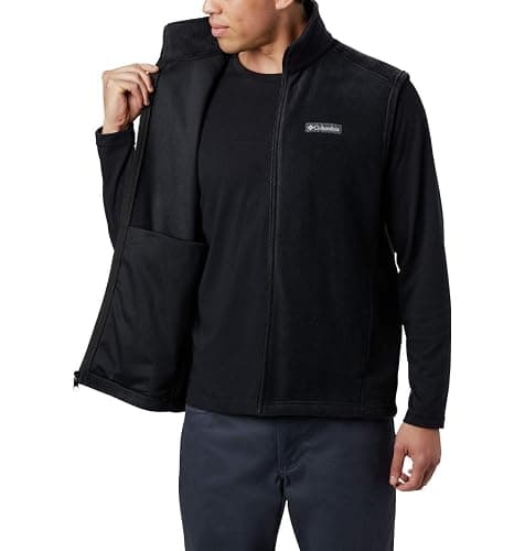Columbia Men's Steens Mountain Full Zip Soft Fleece Vest thumbnail 4