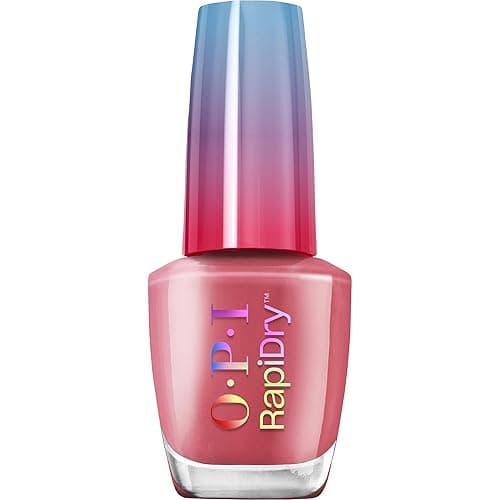OPI RapiDry Quick Dry Nail Polish Colors | Opaque, Crème, & Shimmer Winter Shades | Smudge Proof, and Fast Drying in 60 Seconds | Vegan Formula | Snow Time to Waste | Holiday 2025 - Image 1