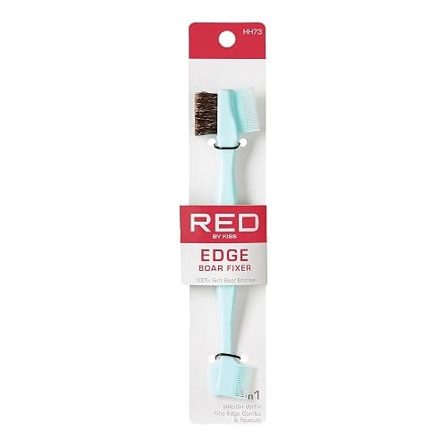 Red by Kiss Ultimate Edge Fixer Professional Boar Hair Brush (100% Boar Hair) (BSH29) - Image 1