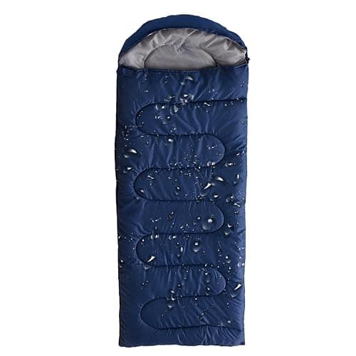 Sleeping Bags For Adults, Camping Sleeping Bag Warm Sleeping Bag Lightweight Waterproof Single Sleeping Bag Survival Sleeping Bag For Camping Hiking Backpacking Outdoor & Indoor Activities180cm X 75cm thumbnail 7
