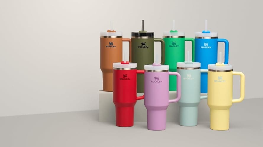 STANLEY Quencher H2.0 Tumbler with Handle and Straw 40 oz | Flowstate 3-Position Lid | Cup Holder Compatible for Travel | Insulated Stainless Steel Cup | BPA-Free | Lilac thumbnail 7