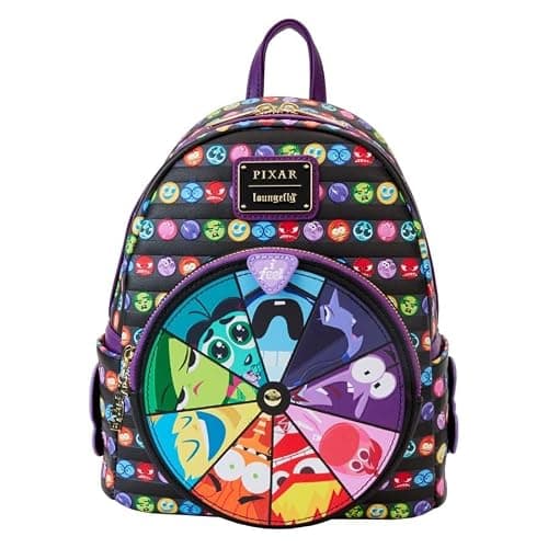 Loungefly Pixar Inside Out 2 Core Memories Spinning Wheel Mini Backpack thumbnail 2
