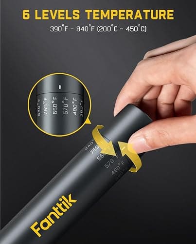 Fanttik T1 Max Soldering Iron Kit, Cordless Soldering Iron, 7 Seconds Fast Heating(390°F-840℉), Auto Sleep, 4 Precision Soldering Tips(C210), 360° Swivel Stand, Soldering Iron for Precision Repair thumbnail 5