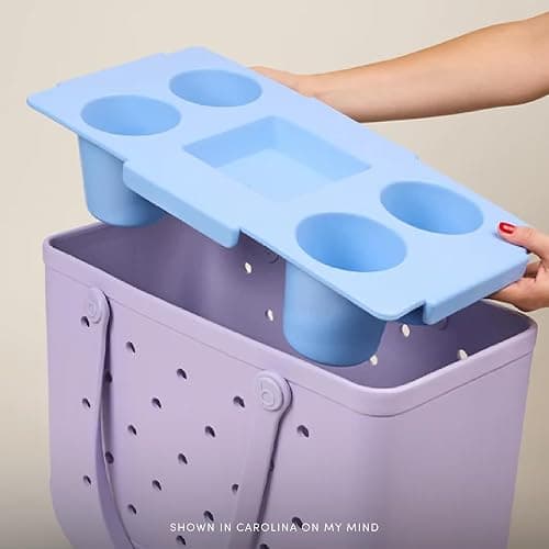 BOGG BAG Top o' the Bogg to Ya – Removable Tray Topper (for Shore White) | Snack and Drink Station Fits Large Tote Bags – Lightweight, Washable, Durable thumbnail 4
