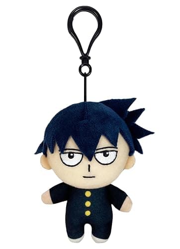 Great Eastern Entertainment Mob Psycho 100 - Ritsu Kageyama Mini Plush w/Spring Clip 4.5" - Image 1