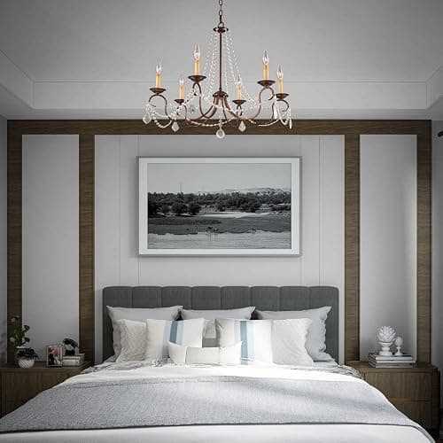 Livex Lighting 6516-71 Pennington 6 Light Chandelier, Hand Applied Venetian Golden Bronze thumbnail 6