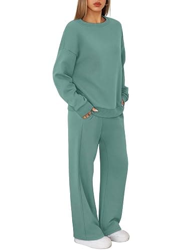 XIEERDUO Sweatsuits Women 2 Piece Outfit Matching Lounge Sets Fall Outfits 2025 Fashion Clothing Crewneck Track Suits thumbnail 4