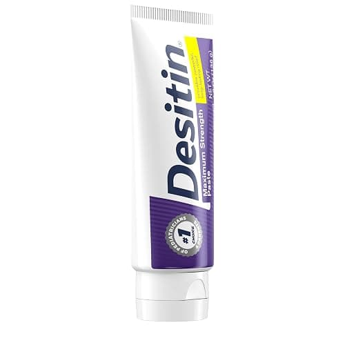 Desitin Maximum Strength Baby Diaper Rash Cream, 40% Zinc Oxide for Treatment, Relief & Prevention, Hypoallergenic, Phthalate- & Paraben-Free Paste, Protects Skin for 12 Hours, 4.8 oz (Pack of 2) - Rash Cream - 4.8 Ounce (Pack of 2)\n thumbnail 7