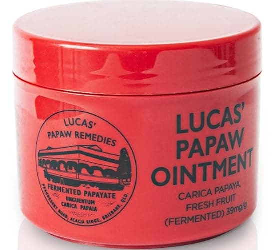 Lucas Papaw Ointment 75g Jar — Fermented Papaya Multipurpose Skin Balm for Dry Skin, Lips, Cracked Heels, Minor Irritations and Everyday Care, Made in Australia thumbnail 2