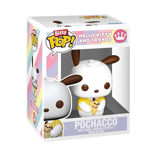 Funko Pop! Bitty: Sanrio - Keroppi, Hello Kitty (Unicorn Party), Pochacco, and Chase Mini Figure - 0.9 Inch (2.2 Cm) - Hello Kitty Collectable - Stackable Display Shelf Included - Gift Idea thumbnail 6