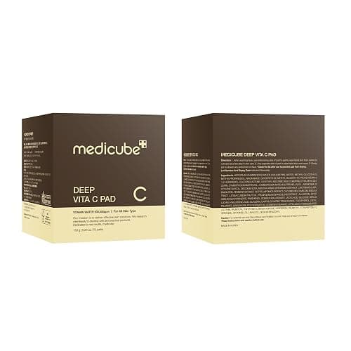 Medicube Deep Vita C Facial Toner Pads for Uneven Skin Tone, 500,000PPM of Vitamin Water & 3 Types of Vitamin, Hydrating & Resurfacing (70 sheets) thumbnail 8