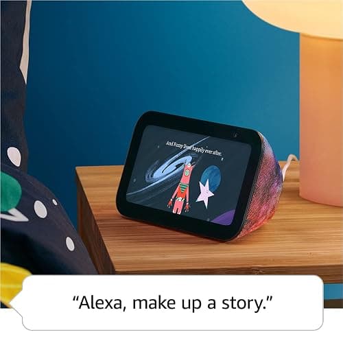 Amazon Echo Show 5 Kids (newest model), Designed for kids, Designed for Alexa+, parental controls, Includes 1 year of Amazon Kids+, Galaxy thumbnail 5