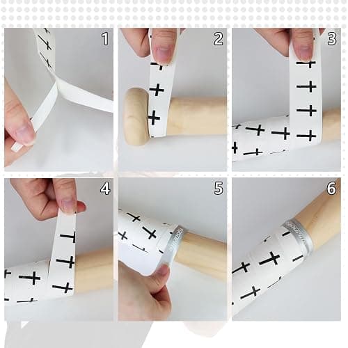 Eyourlife 2/4 Pack Baseball Bat Grip Bat Wraps for Baseball Lifestyle Softball Gifts Pro Feel Non-Slip Elite Batting Grip Tape for Bats Players thumbnail 7