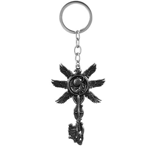 retsamradassaT Horror Game Resident Theme Evil 8 Village Pendant Keychain, Standard - Image 1