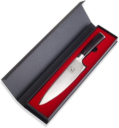 imarku Japanese Chef Knife - Sharp Kitchen Knife 8 Inch Chef's Knives HC Steel Paring Knife, Gifts for Men and Women, Christmas Gifts for Mom or Dad, Kitchen Gadgets with Gift Box, Gyutou Knives thumbnail 9