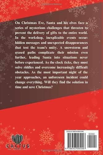 Advent Calendar Escape Room Book: Will You Manage to Finish the Book and Save Christmas? 24 Interactive and Original Puzzles, Games, Enigmas and Riddles for Adults thumbnail 2