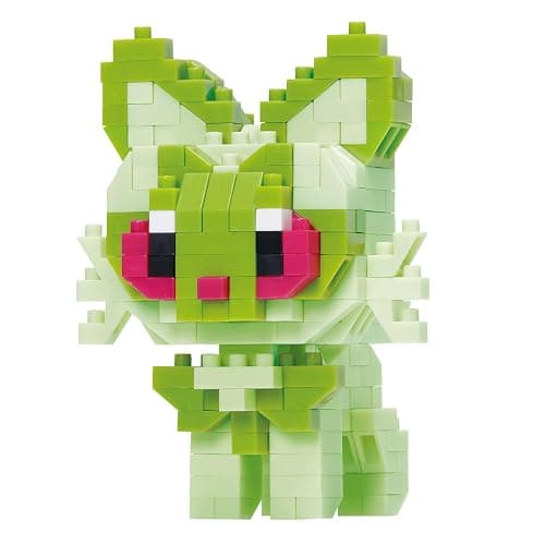 nanoblock Bandai Sprigatito Pokemon Model, Building Blocks Puzzles For Adults And Kids, Plastic Model Kits With Mini Bricks Make Great Pokemon Gifts For Boys Girls And Adults Age 12+ thumbnail 3