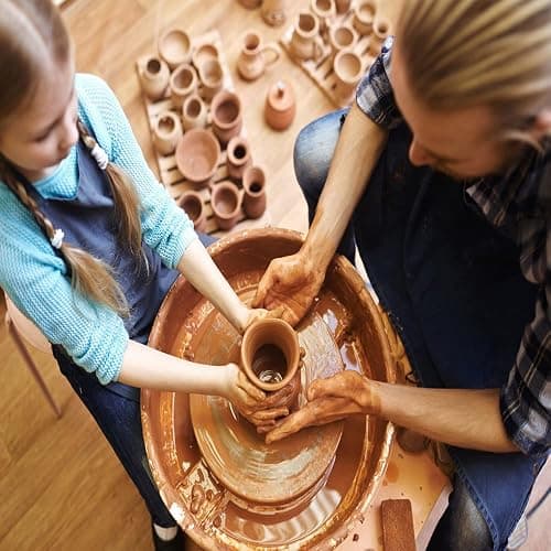 Pottery Clay Sculpting Tools for Polymer, Yagugu 19Pcs Basic Wood Ceramics Carving Tool Supplies kit Accessories for Kids, Adults and Artists Modeling Shaping Building for Art&Craft thumbnail 7
