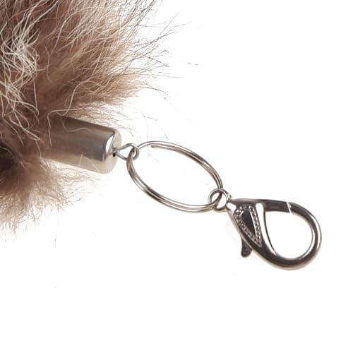 WOZUN For Key Ring Raccoon Coat Tails Chain Keychain Keyring Gift New thumbnail 5
