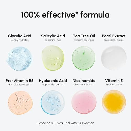 MAREE Glycolic Acid Pads - Toner Pads for Face Cleansing - Exfoliating Pad with Tea Tree Oil, Salicylic Acid & Vitamins E, B3, B5 - Acne Clearing, Skin Pore Resurfacing & Radiance Device - 50 Count thumbnail 7