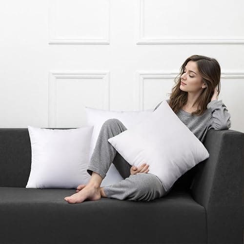 MIULEE Throw Pillow Insert Premium Pillow Stuffer Sham Rectangle for Decorative Cushion Bed Couch Sofa 12x20 Inch thumbnail 5